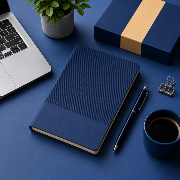 Set Cadou Business NEVERMORE, Agenda A5 Premium, Pix si Stick USB, Cutie Cadou Eleganta, Punguta Cadou Inclusa, Pentru Birou, Office, Barbati si Femei