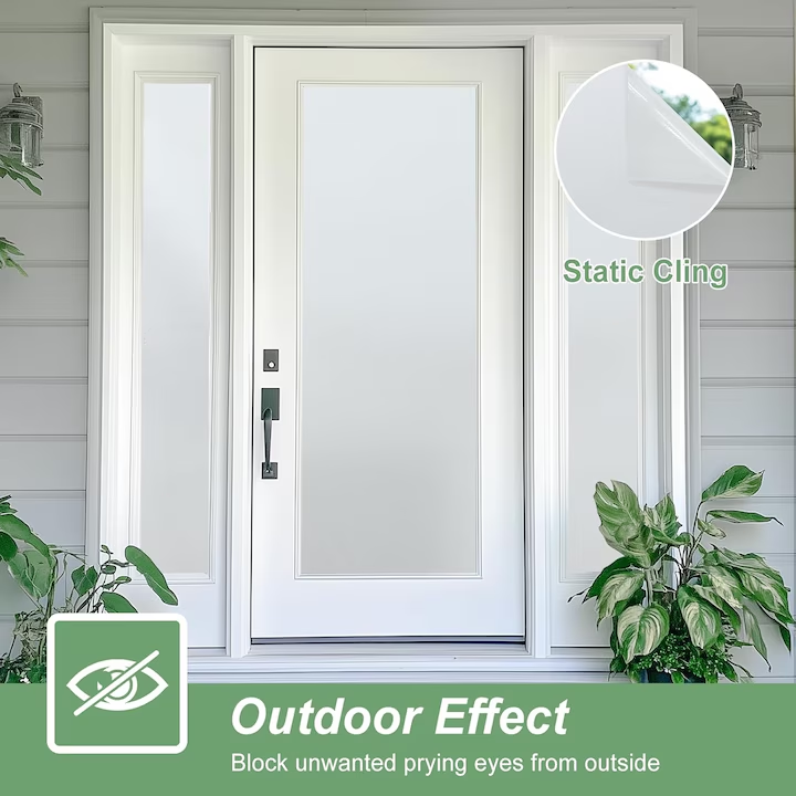 Folie Decorativa pentru Geam si Fereastra, . Autocolant cu Protectie Solara, Protectie Solara si Intimitate, 600 x 2000 mm