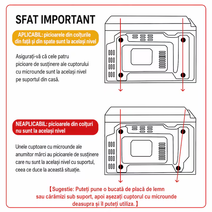 Set 2 suporturi cuptor microunde Universale, Reglabil 23.5-40 cm, Brat Pliabil, Extensibil, Montare pe Perete, Raft Pentru Cuptor, Capacitate 30 kg, Negru