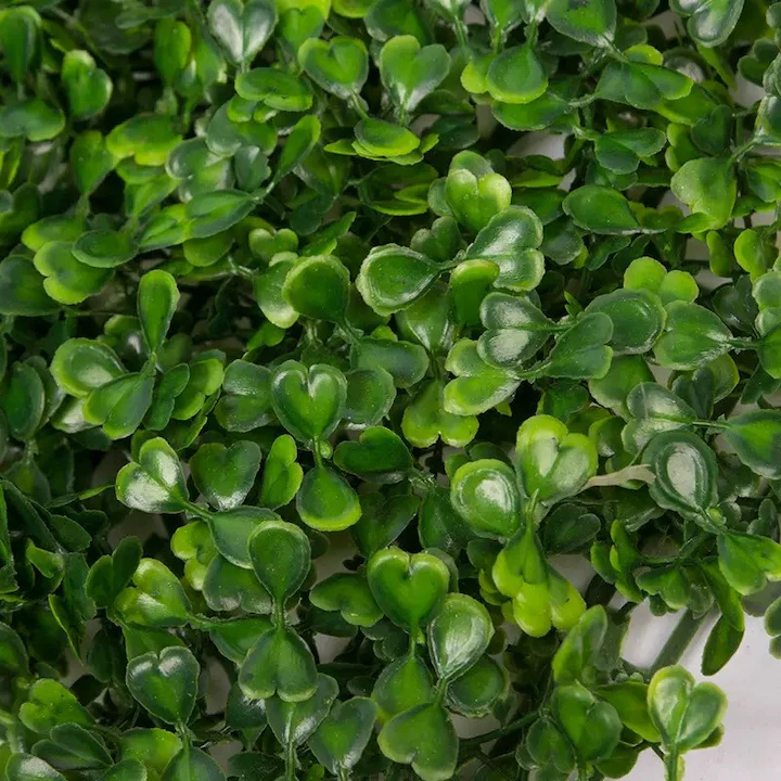 Panou decorativ din plante artificiale, cu gazon, NEVERMORE, perete verde decor, pentru exterior/interior, 60x40cm, Verde